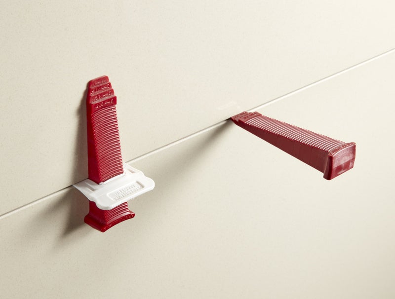 Perfect Level Master T-Lock PERFECT LEVEL MASTER Professional Anti lippage Tile Leveling System - Spacers Only - Red Wedges Not Included and Sold Separately (100, 3mm) - Image 2